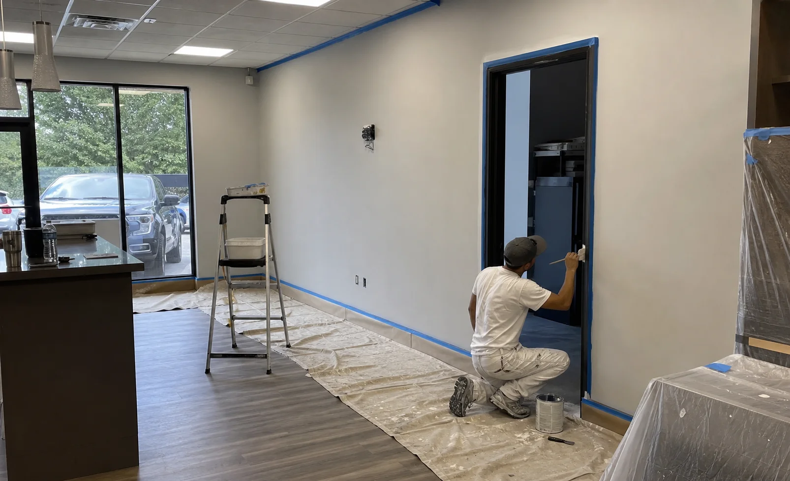 Real commercial work project photo